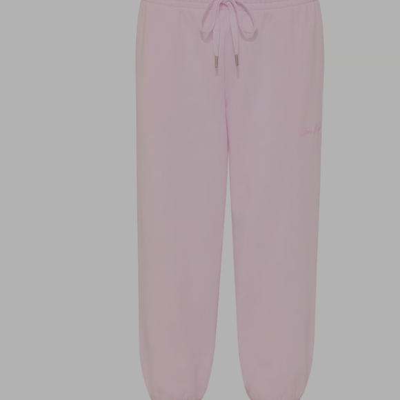 PINK Campus Fleece Capri Jogger Sweatpants. - Picture 2 of 4